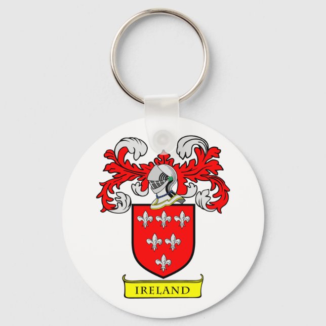 Porte-clés Armoiries de l'IRLANDE (Recto)