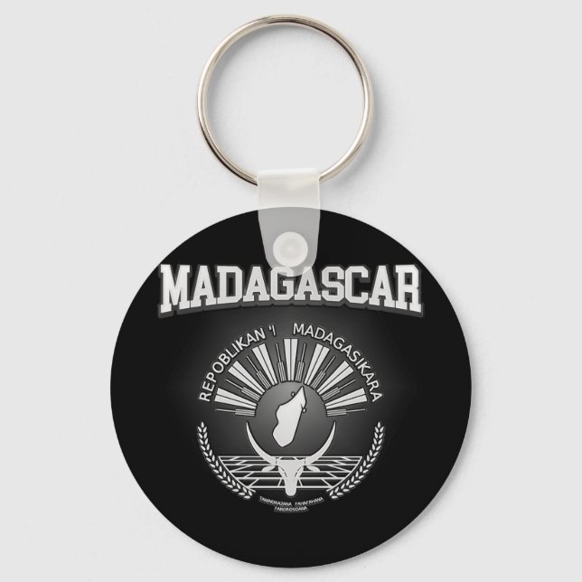 Porte-clés Armoiries de Madagascar (Recto)