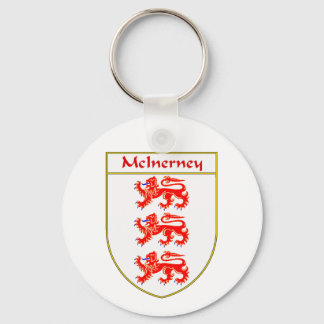 Porte-clés Armoiries de McInerney/crête de famille