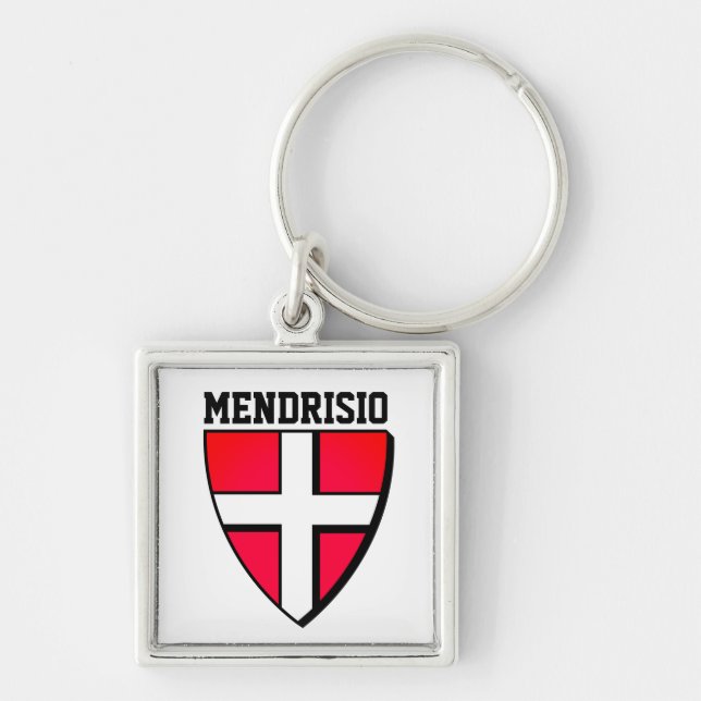 Porte-clés Armoiries de Mendrisio - SUISSE (Devant)