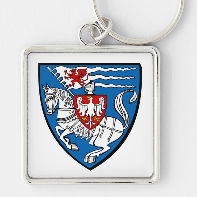 Porte-clés Armoiries de Pologne (Devant)