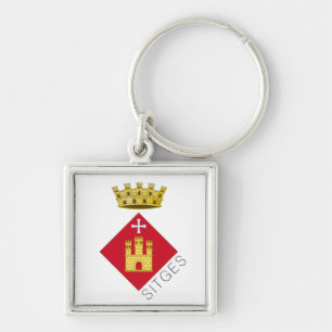 Porte-clés Armoiries de Sitges (Catalogne)