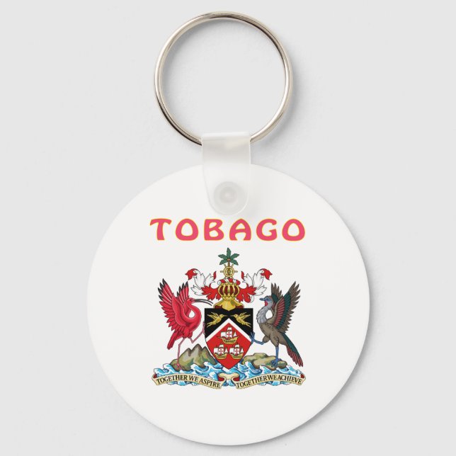 Porte-clés Armoiries De Tobago (Recto)