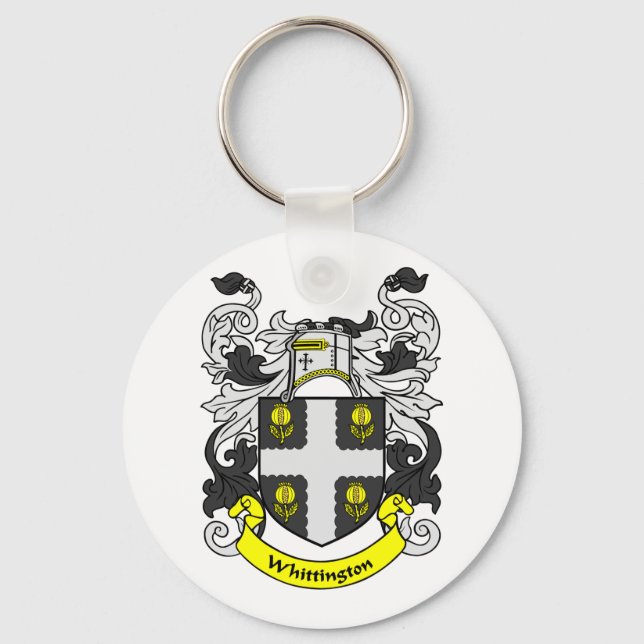 Porte-clés Armoiries de WHITTINGTON (Recto)