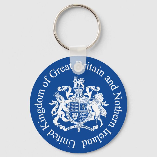 Porte-clés Armoiries du Royaume-Uni (Recto)
