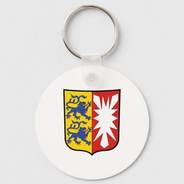 Porte-clés Armoiries Schleswig-Holstein Allemagne officielle (Recto)