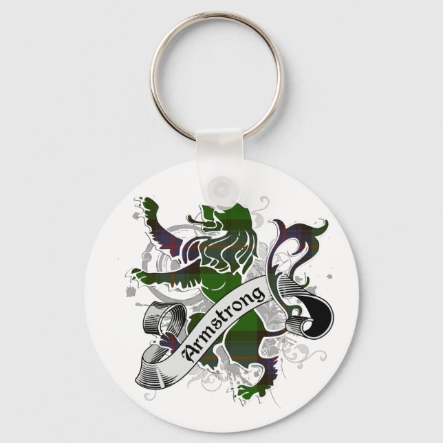 Porte-clés Armstrong Tartan Lion (Recto)