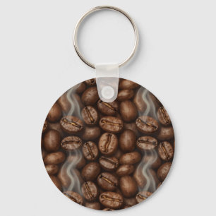 Porte-clés Arôme de vapeur de grains de café fraîchement torr