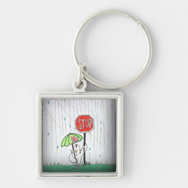 PORTE-CLÉS ARRÊT (Devant)