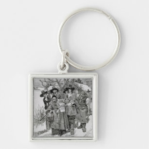 Porte-clés Arrêter une sorcière