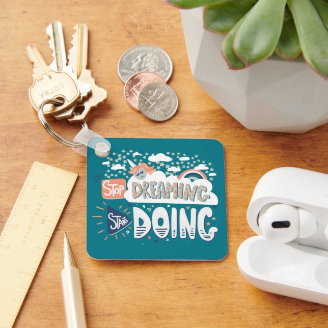 Porte-clés Arrêtez De Rêver, Commencez À Faire Du Métal Turqu (Bureau)