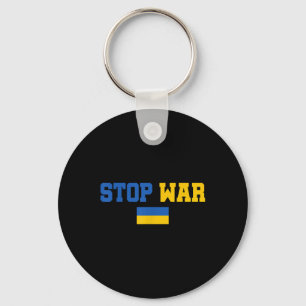 Porte-clés Arrêtez la Première Guerre mondiale avec l'Ukraine