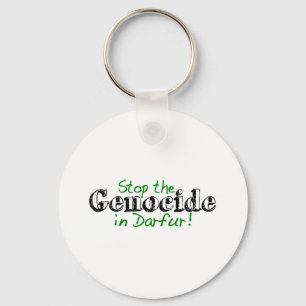 Porte-clés Arrêtez le génocide le Darfour