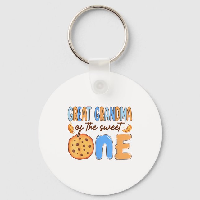 Porte-clés Arrière-mère de la Douce Bi Cookies et Lait (Recto)