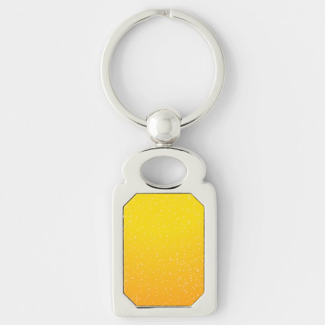 Porte-clés Arrière-plan de bière Lager avec de minuscules bul (Devant)