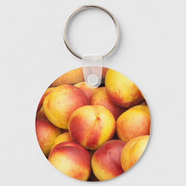 Porte-clés Arrière - plan Nectarines (Recto)