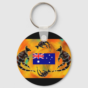 Porte-clés Art australien