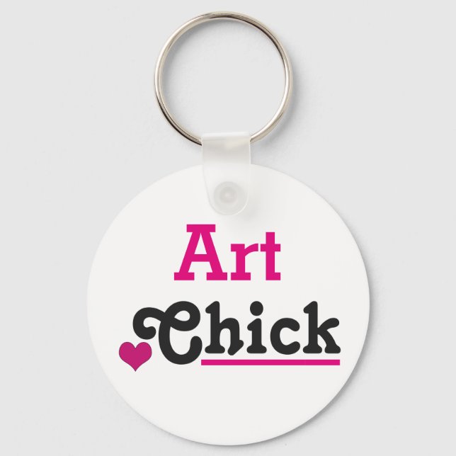 Porte-clés Art Chick (Recto)