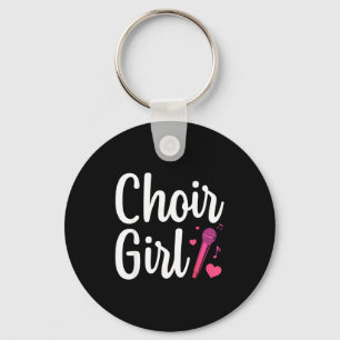 Porte-clés Art Choral Pour Filles Femmes Chœur Chant Chorale 