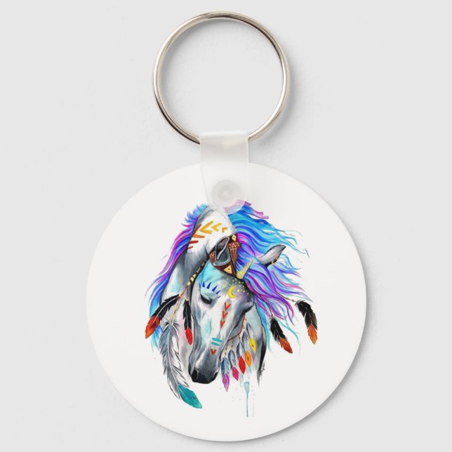Porte-clés Art de cheval  (Recto)