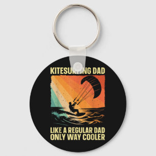 Porte-clés Art de kitesurf cool pour papa hommes kitesurf pla