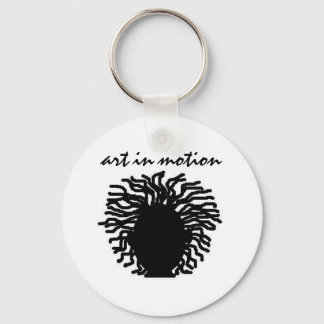 Porte-clés art en mouvement
