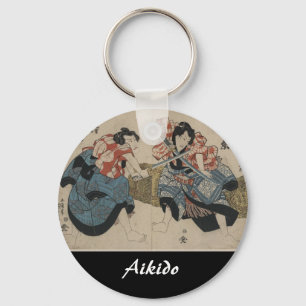 Porte-clés Art martial de Japonais d'Aikido