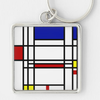 Porte-clés Art moderne de Mondrian