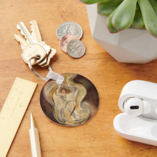 Porte-clés Art Nouveau vintage, La Loie Fuller Danseur Modern