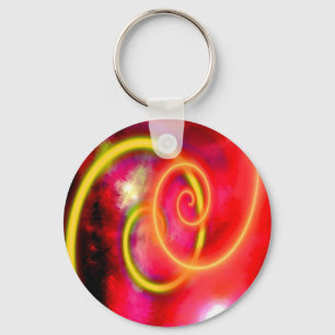 Porte-clés Art numérique Abstrait original