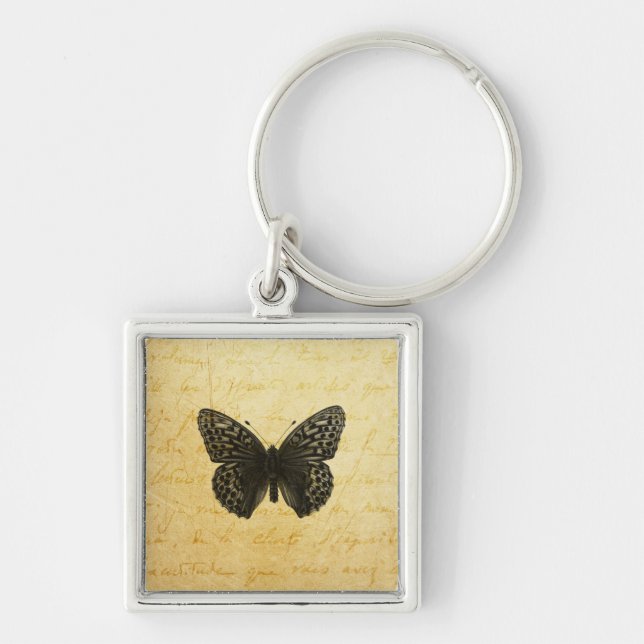 Porte-clés Art papillon (Devant)
