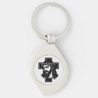 Porte-clés Art Spirituel Jésus-Christ - Relique Re
