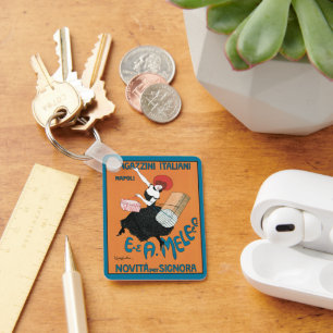 Porte-clés Art vintage Nouveau Magazzini Italiani par Capiell