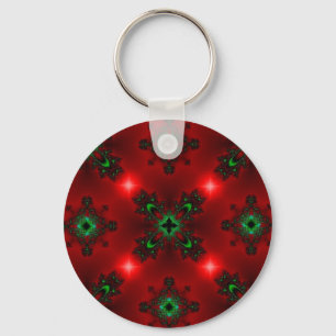 Porte-clés Artdeco de Noël en style rétro