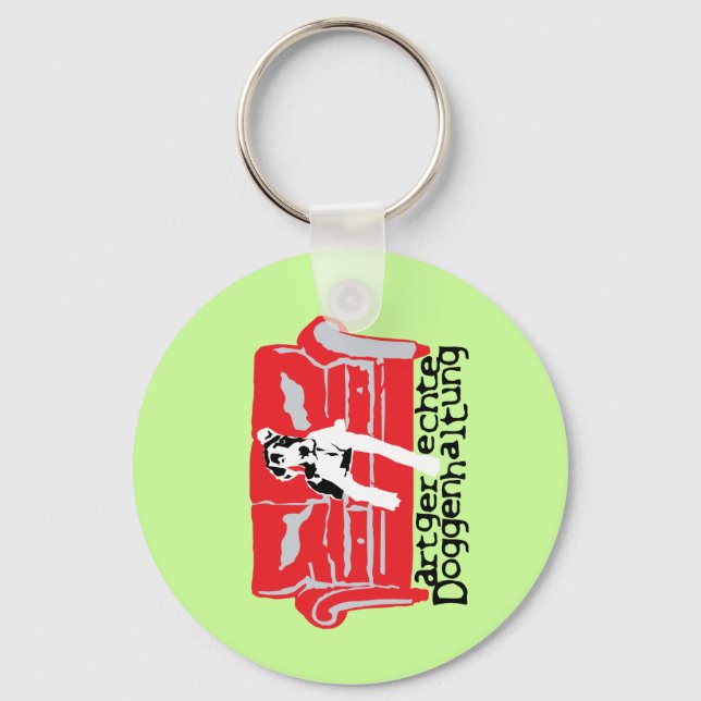 Porte-clés Artgerechte Doggenhaltung (Recto)