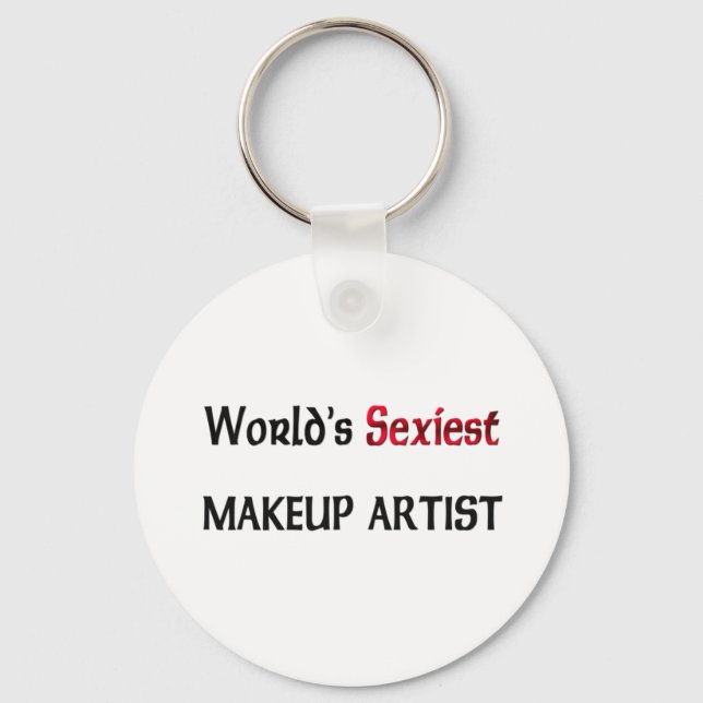 Porte-clés Artiste de maquillage le plus flexible du monde (Recto)