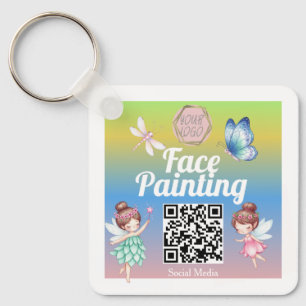 Porte-clés Artiste peintre de fées mignonnes
