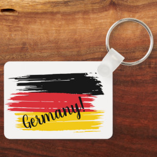 Porte-clés Artistic Brushstroke Germany Flag