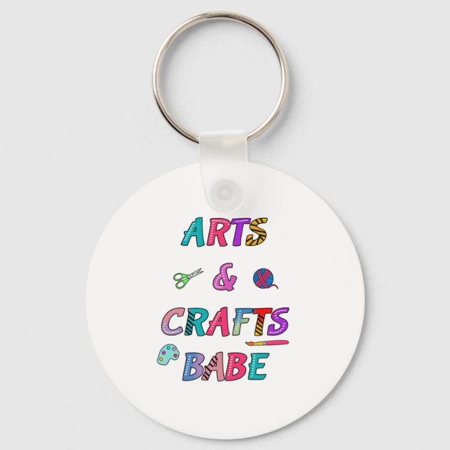 Porte-clés Arts et artisanat Babe (Recto)