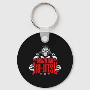 Porte-clés arts martiaux de combat brésilien Jiu-Jitsu Srt BJ