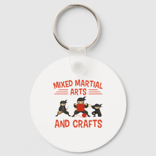 Porte-clés Arts martiaux mixtes drôles et artisanat Karaté Ni