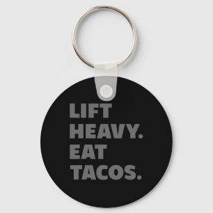 Porte-clés Ascenseur Lourd Manger Tacos Gym Entraînement Poid