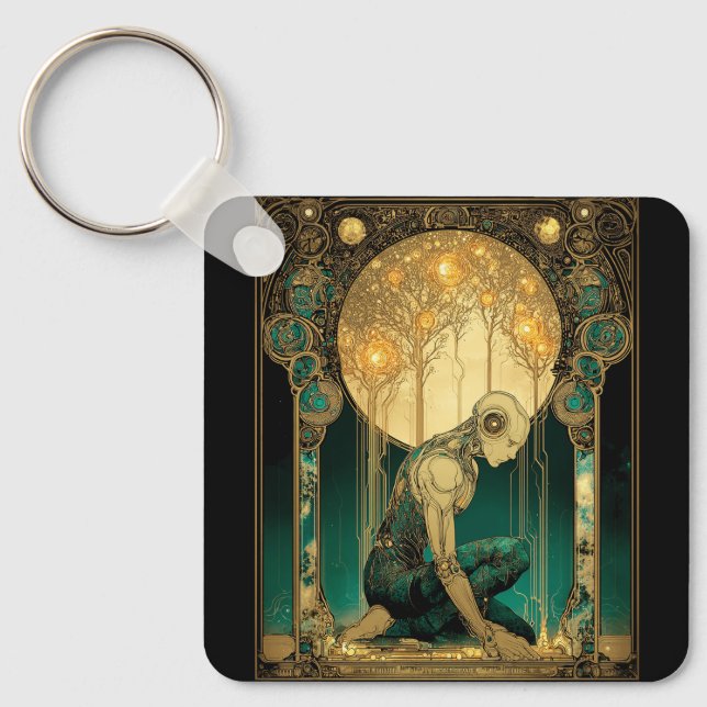 Porte-clés Ascension Lumineuse (Recto)