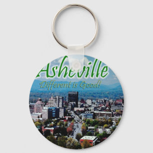 Porte-clés Asheville...Différent est bon !