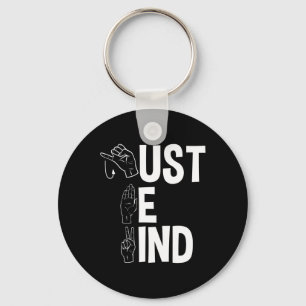 Porte-clés ASL Alphabet American Sing Langue ASL Enseignant J