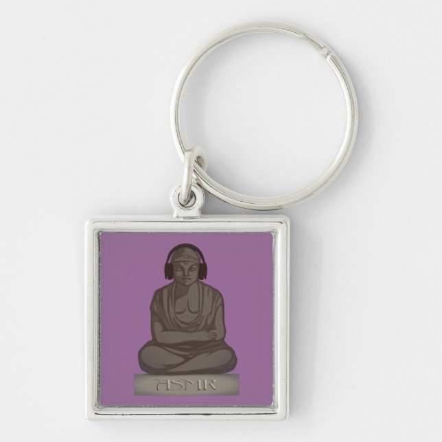 Porte-clés ASMR Bouddha (Devant)