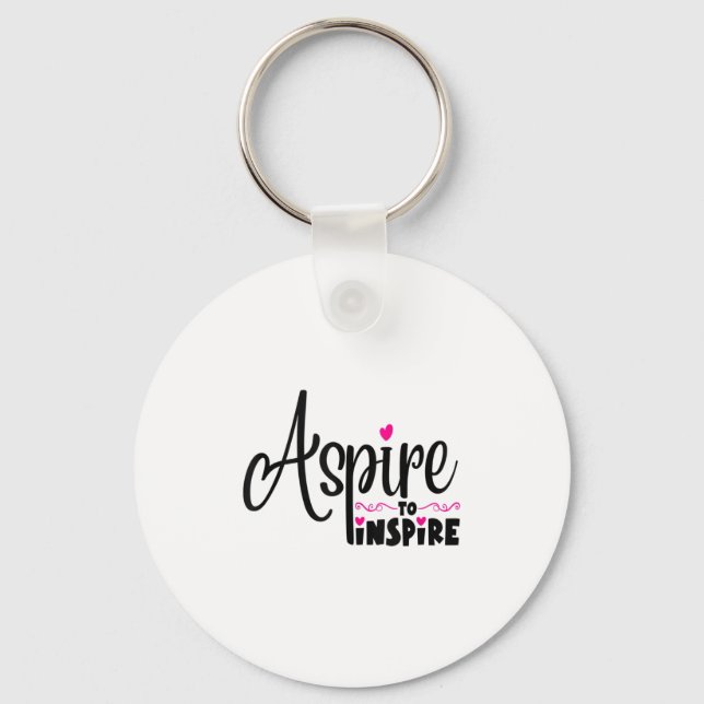 Porte-clés Asre To Insre Sitive Motivational Gift Tee Tank To (Recto)