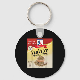 Porte-clés Assaisonnement italien Condiment Costume Fête Épic