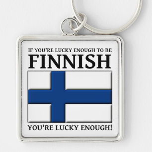 Porte-clés Assez Chanceux Pour Être Finlandais