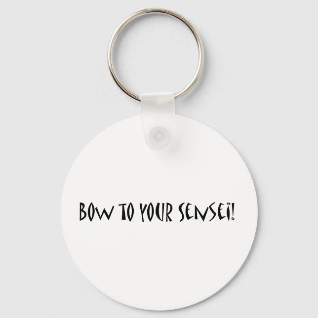 Porte-clés Assieds-toi à ton sens (Recto)